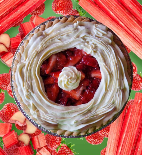 Large Strawberry Rhubarb